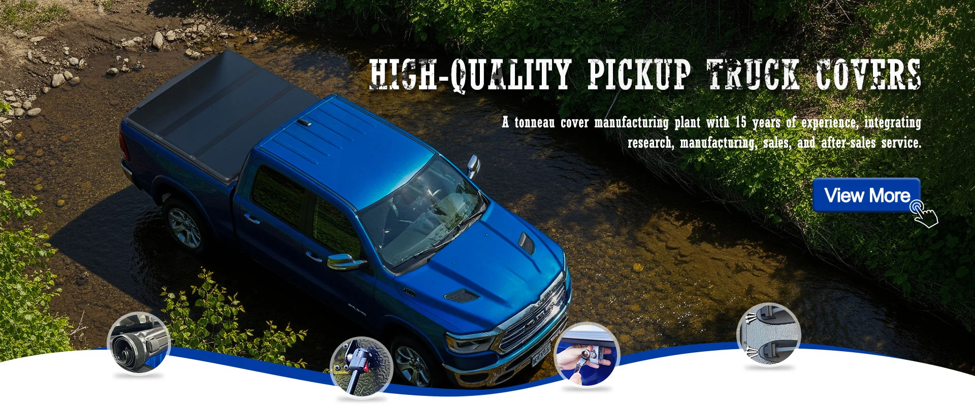 China Hard Aluminum Tonneau Cover Factory