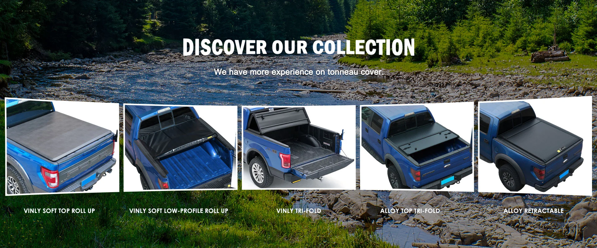 China Soft Vinly Tri-Fold Tonneau Cover Manufacturer