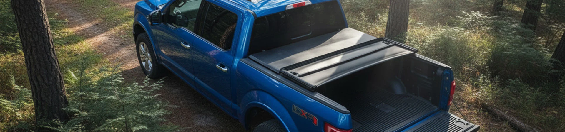 Malambot na Vinyl Tri-Fold Tonneau Cover