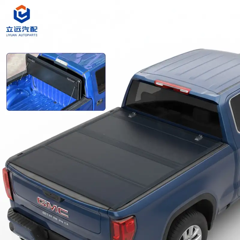 Bakit Pumili ng Low Profile Hard Quad-Fold Tonneau Cover para sa GMC?