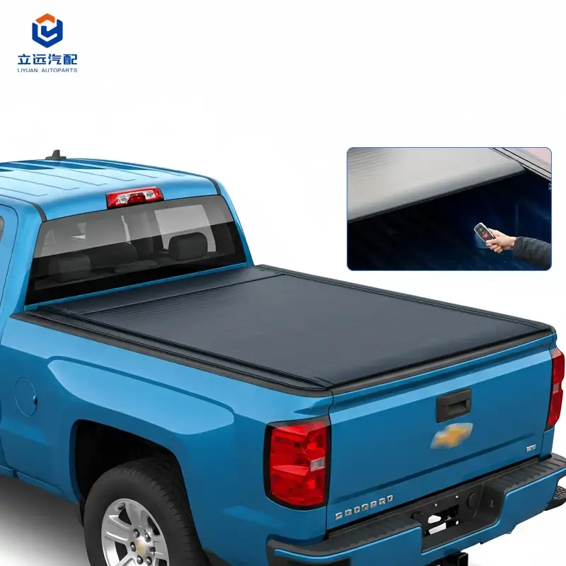 Electric Hard Aluminum Retractable Tonneau Cover para sa Chevrolet Dodge