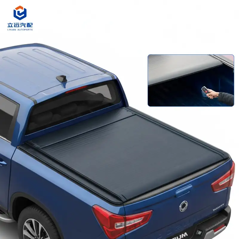 Electric Hard Aluminum Retractable Tonneau Cover para sa Ssangyong