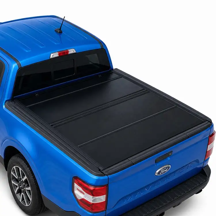 Low Profile Hard Quad-Fold Tonneau Cover para sa Ford Maverick