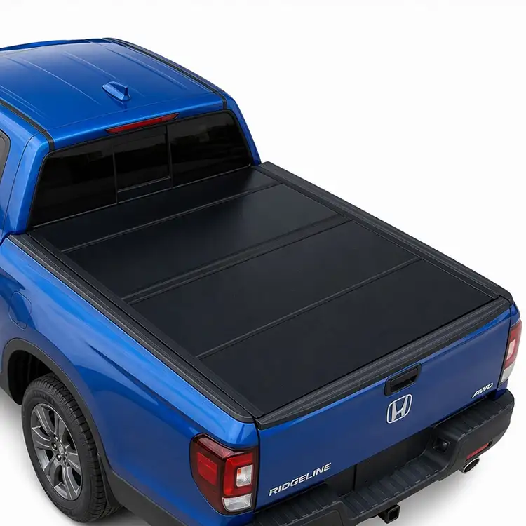 Low Profile Hard Quad-Fold Tonneau Cover para sa Honda Ridgeline