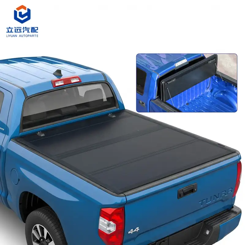 Low Profile Hard Quad-Fold Tonneau Cover para sa Toyota