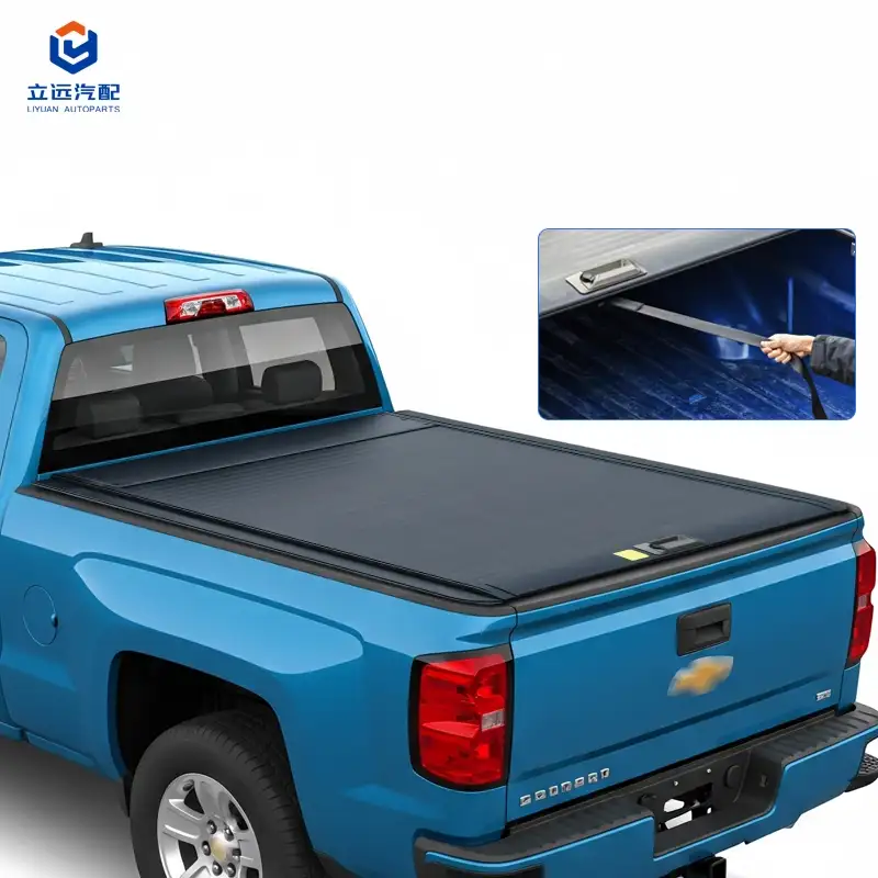 Manual Hard Aluminum Retractable Tonneau Cover para sa Chevrolet Dodge