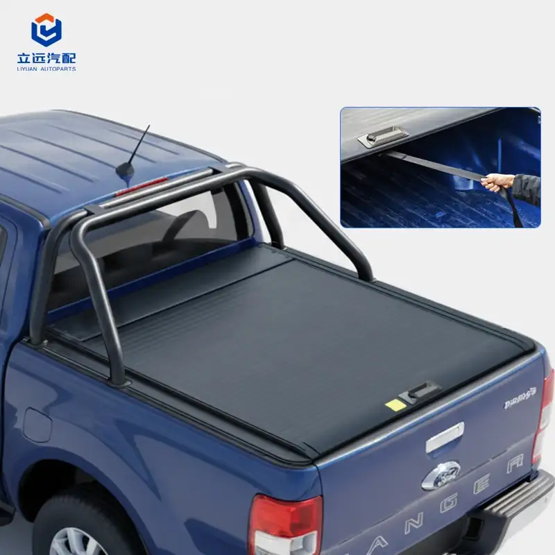 Manual Hard Aluminum Retractable Tonneau Cover para sa Ford Jeep