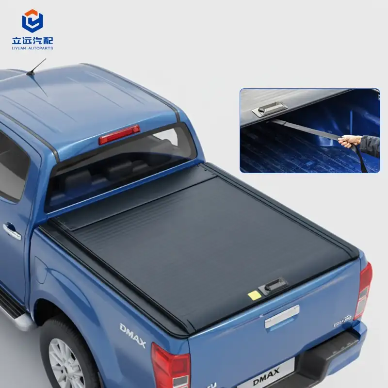 Manual Hard Aluminum Retractable Tonneau Cover para sa Isuzu