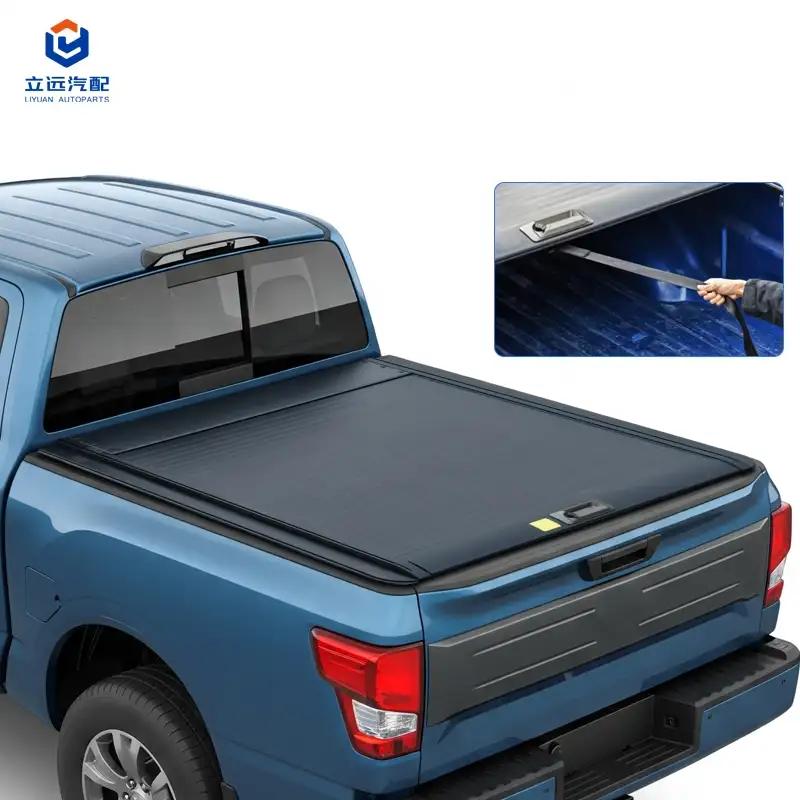 Manual Hard Aluminum Retractable Tonneau Cover para sa Nissan Mitsubishi