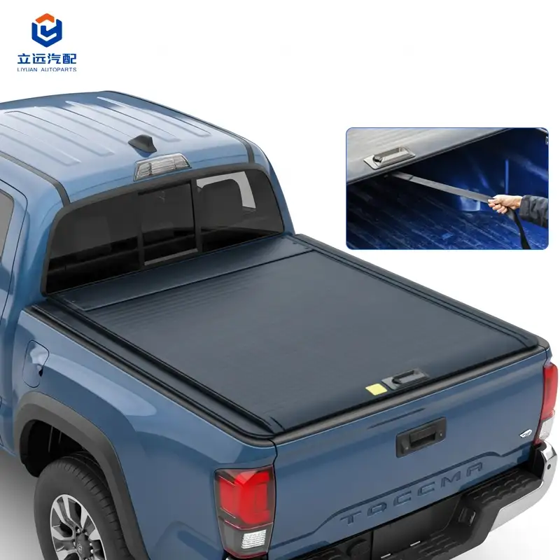 Manual Hard Aluminum Retractable Tonneau Cover para sa Toyota