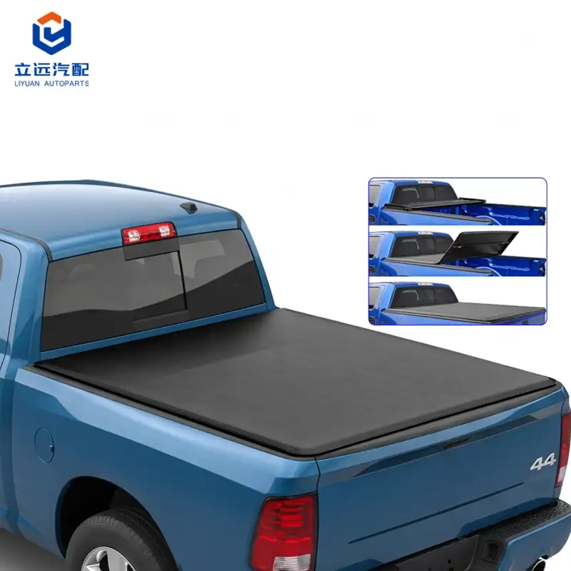 Soft Vinyl Tri-Fold Tonneau Cover para sa Dodge