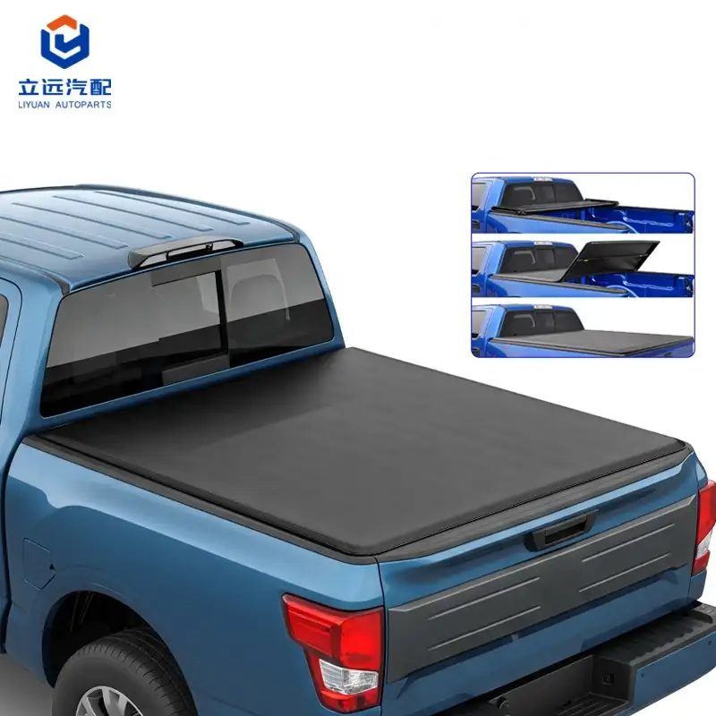 Soft Vinyl Tri-Fold Tonneau Cover para sa Nissan Suzuki